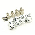 AXSPEED 4PCS 12mm Wheel Hex Adapter Extended Hub Drive Adapter 15/20/25/30mm for 1/10 Axial SCX10 Wraith TRX4 Parts