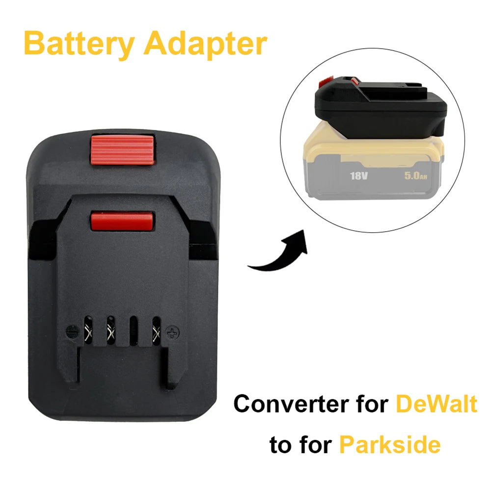 Battery Adapter Converter for DeWalt 18V Lithium Battery to 