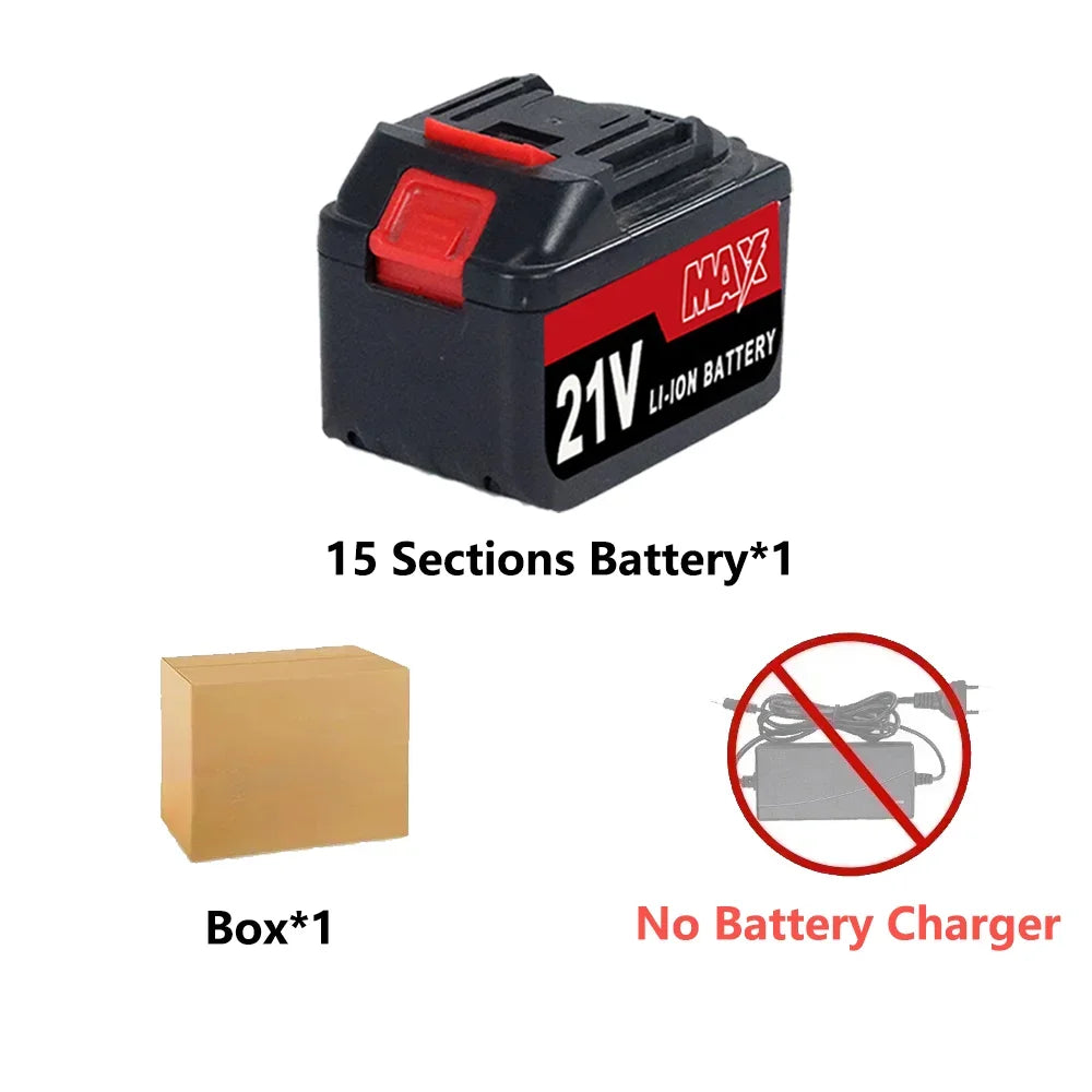 18V 20V 21V High-Power Rechargeable Lithium Ion Battery with Charger for Makita BL1830 BL1840 BL1850 Power Tool Battery