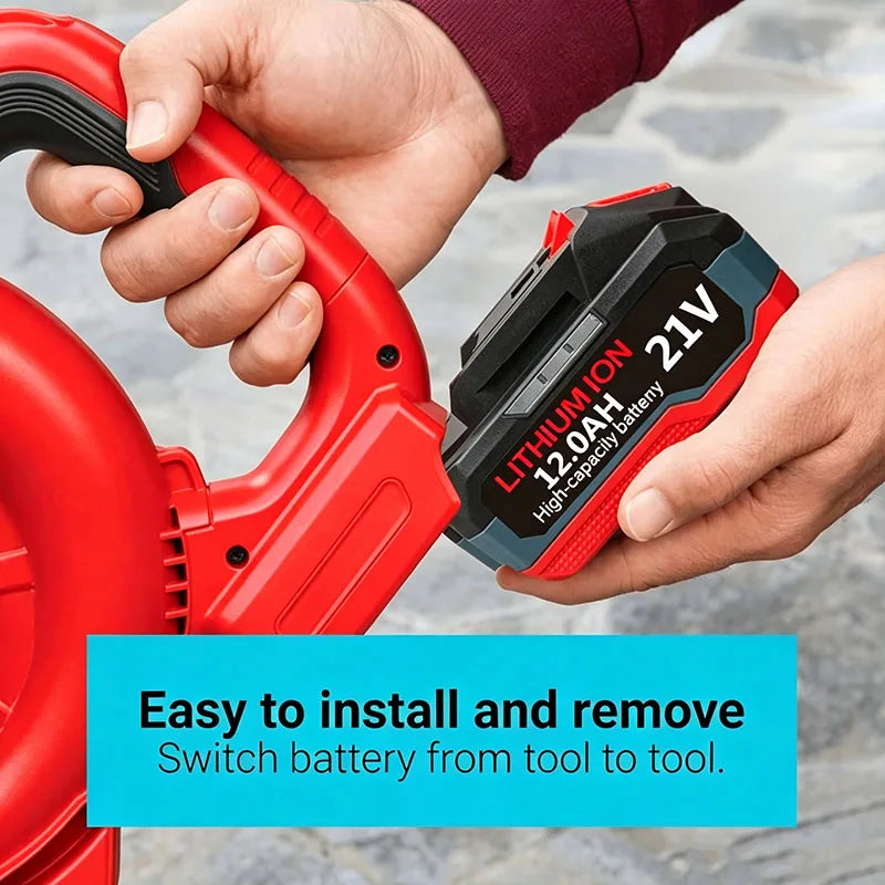 2026 New Version 21V 12.0Ah Li-ion Battery Replacement For M