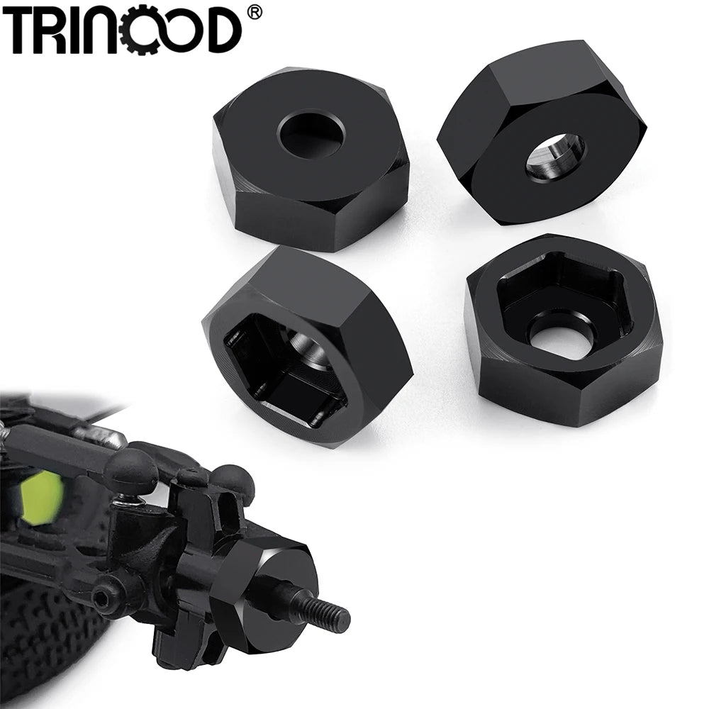 TRINOOD Aluminum Alloy 8mm to 12mm Wheel Hex Adapters Big Ti