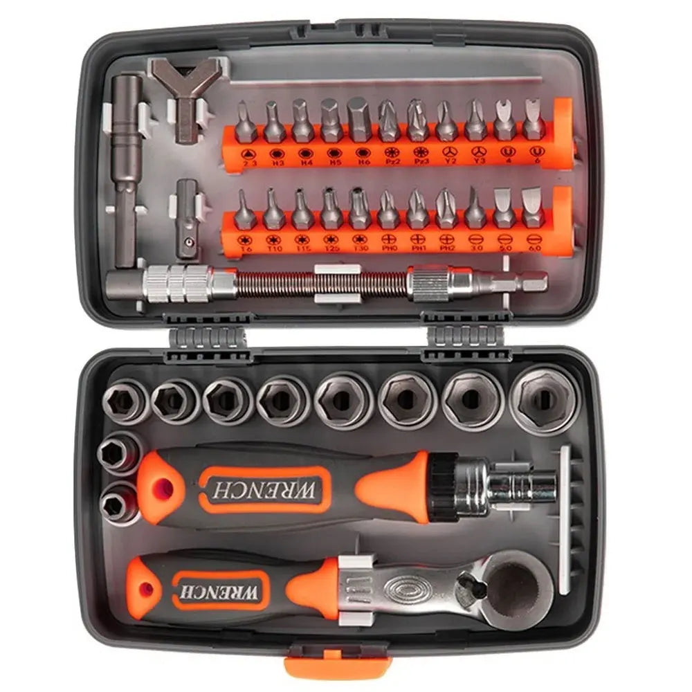 Labor-Saving Ratchet Screwdriver Set Household Combination T