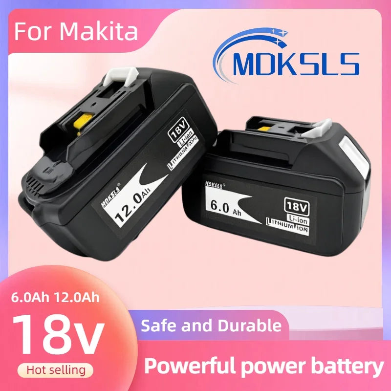 2026 New For Makita 18V Battery 12.0Ah Li-Ion 18650 Recharge