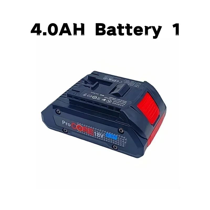 ProCORE 18V 4AH 8Ah 12Ah replacement battery for Bosch 18V cordless tools BAT609 BAT618 GBA18V 21700 high power 5C power cell