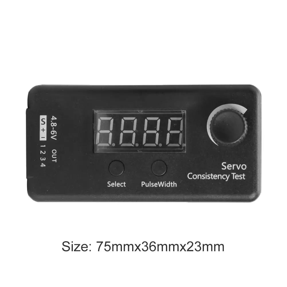 DC 4.8-6V Mini 3Modes Digital Servo/ESC Consistency Tester S