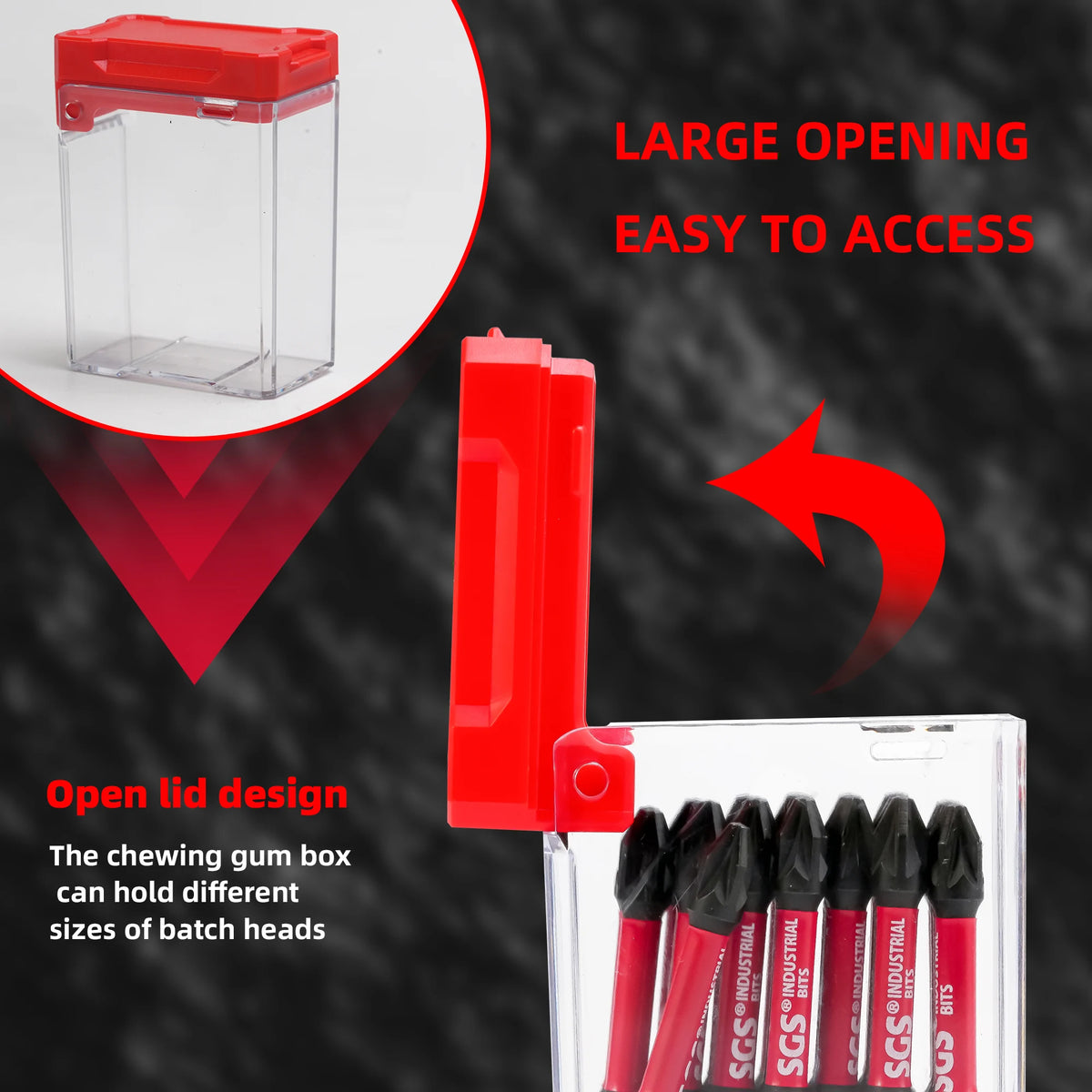 10/15/20 Piece Set of Pz2 Impact Screwdriver Bits S2 Steel M