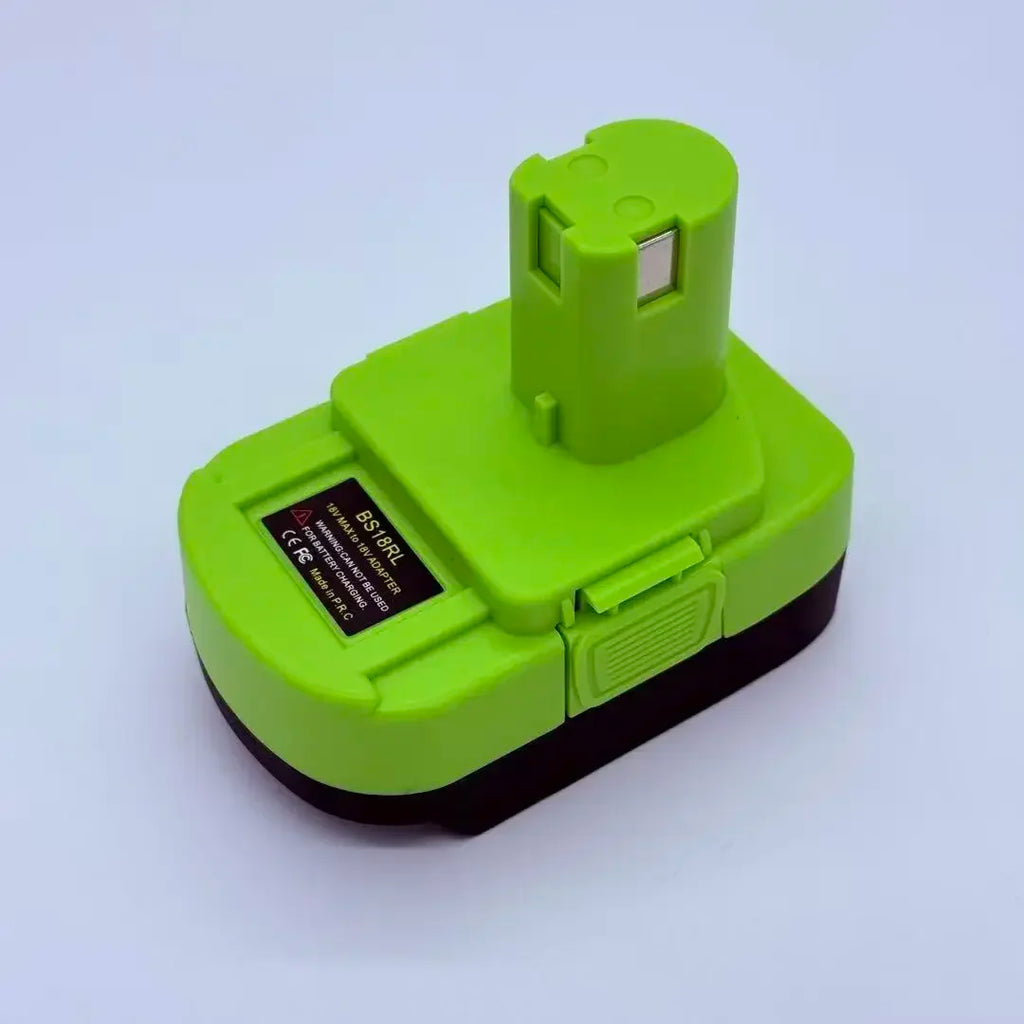 For Bosch 18V Lithium Batteries Compatible with For Ryobi 18V Battery Cordless Power Tool Drill BS18RL Battery Adapter Converter