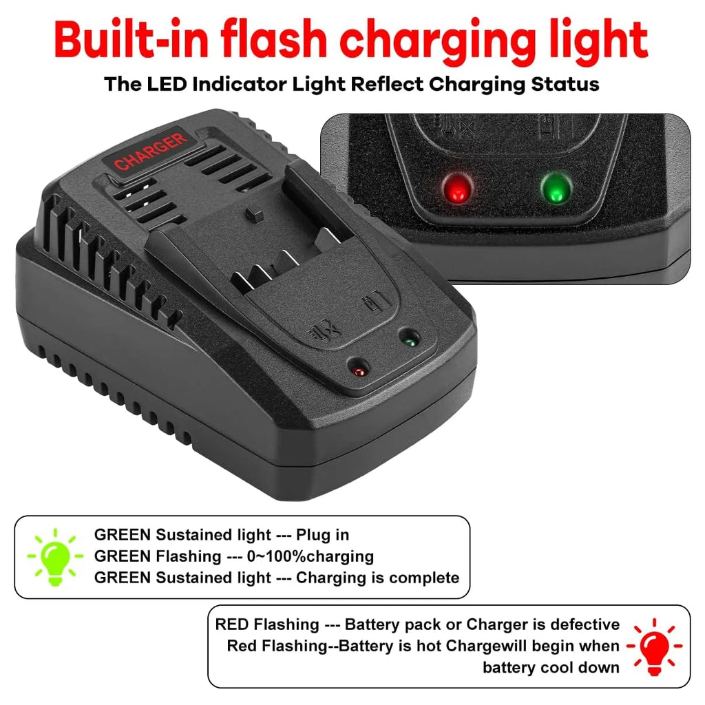 Quick BC660 BC1880 Charger for Bosch Tools 14.4V-18V Lithium