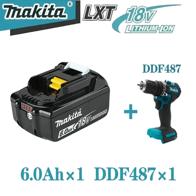 100% Genuine Makita 18V Battery 5Ah 6Ah 9Ah Replacement for BL1860B BL1850B BL1840 BL1830 BL1815 Power Tool Battery