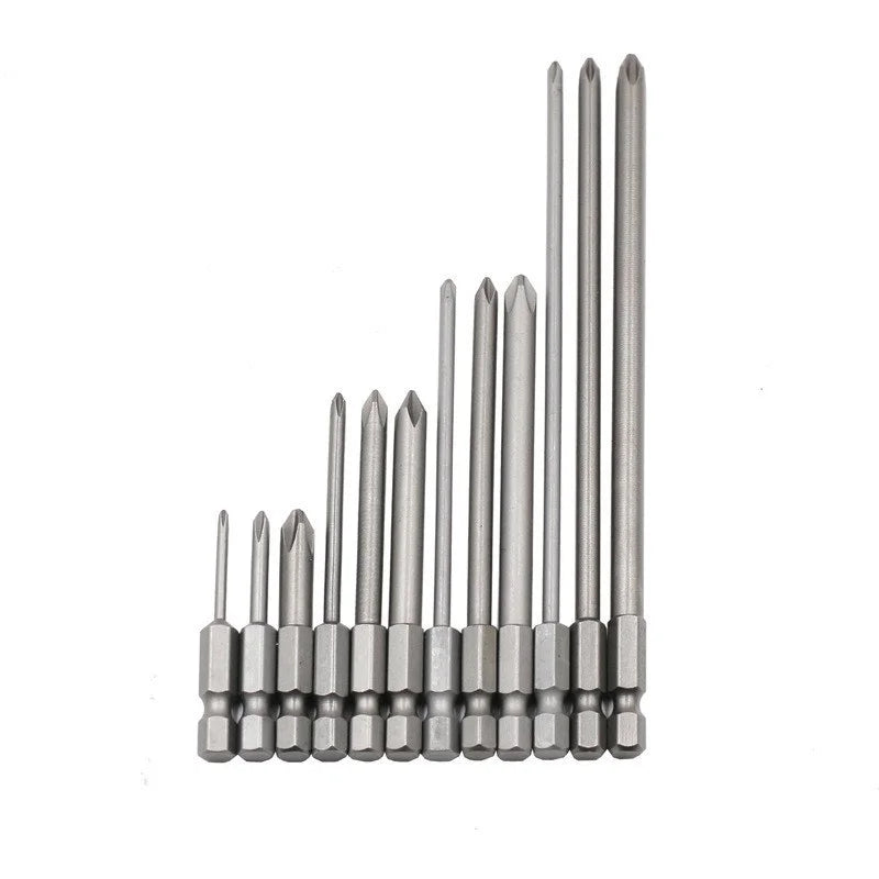 Screwdriver Set Strong Magnetic Batch Head Steel Slotted Phi