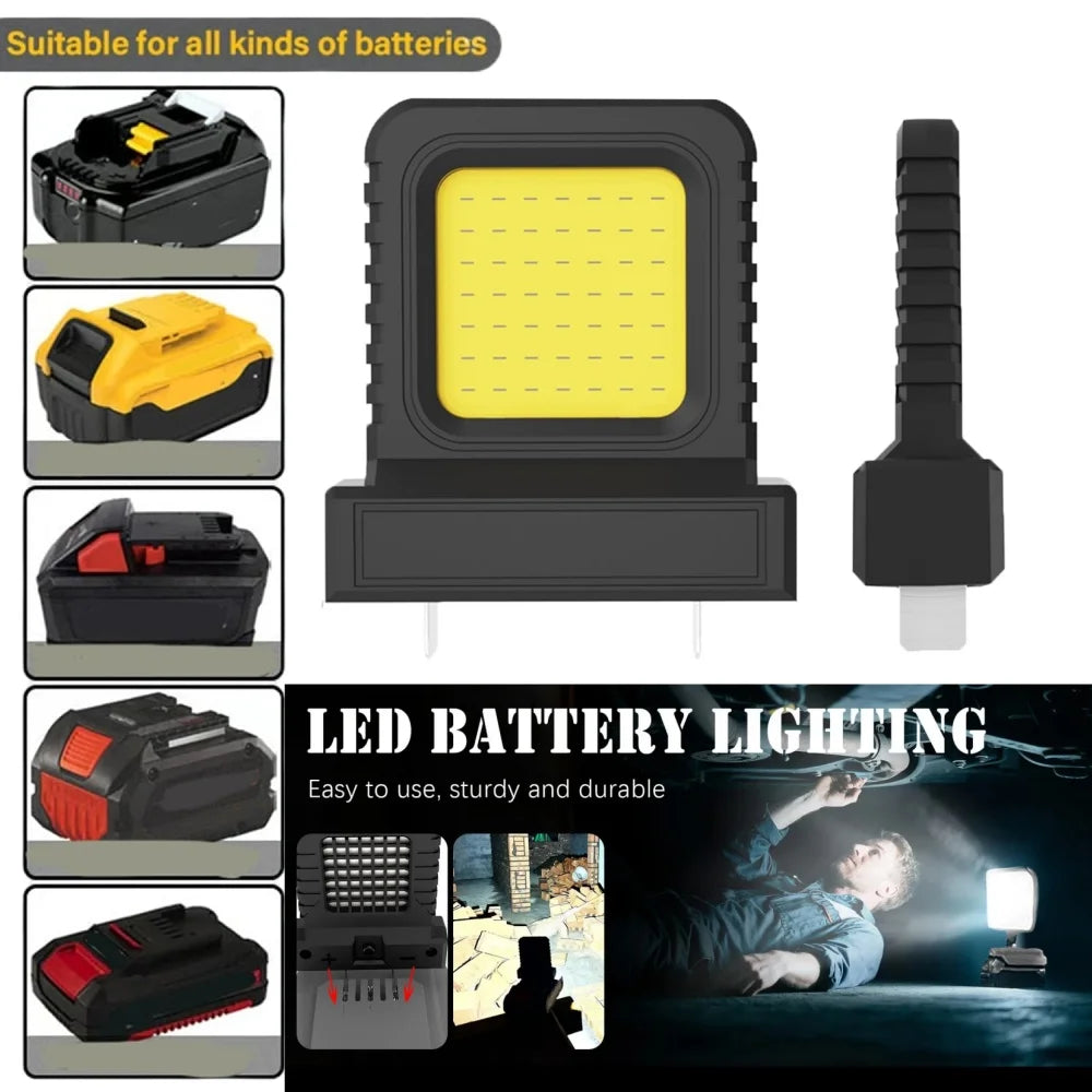 Power Tool Accessories LED Work Light for Makita for Milwauk