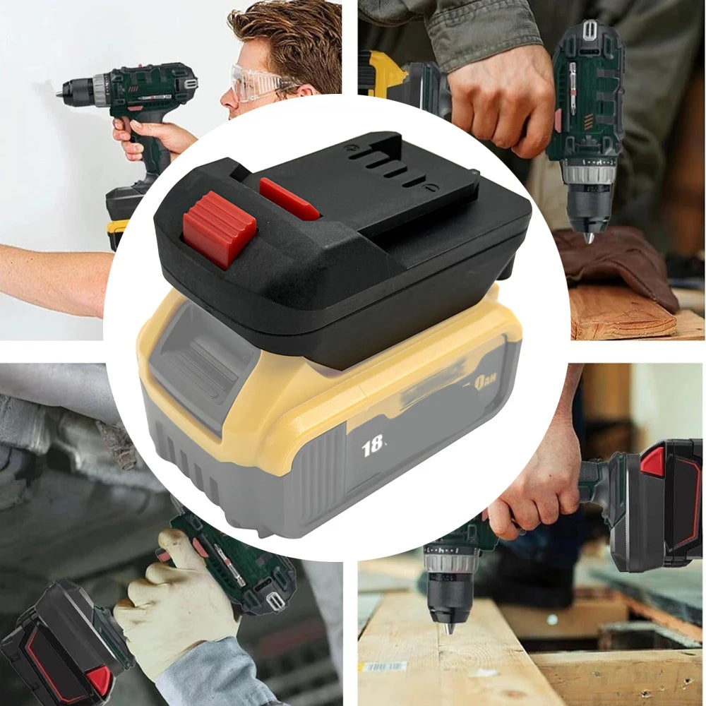 NEW Battery Adapter Converter for Dewalt18V Lithium Battery 