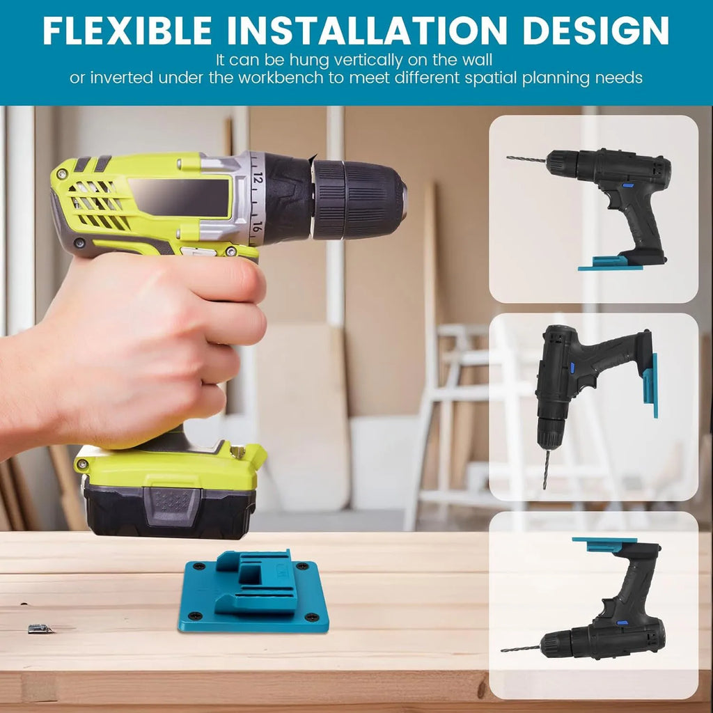 1pcs/2pcs/6/10pcs Wall Mount Electric Tool Holder for Makita