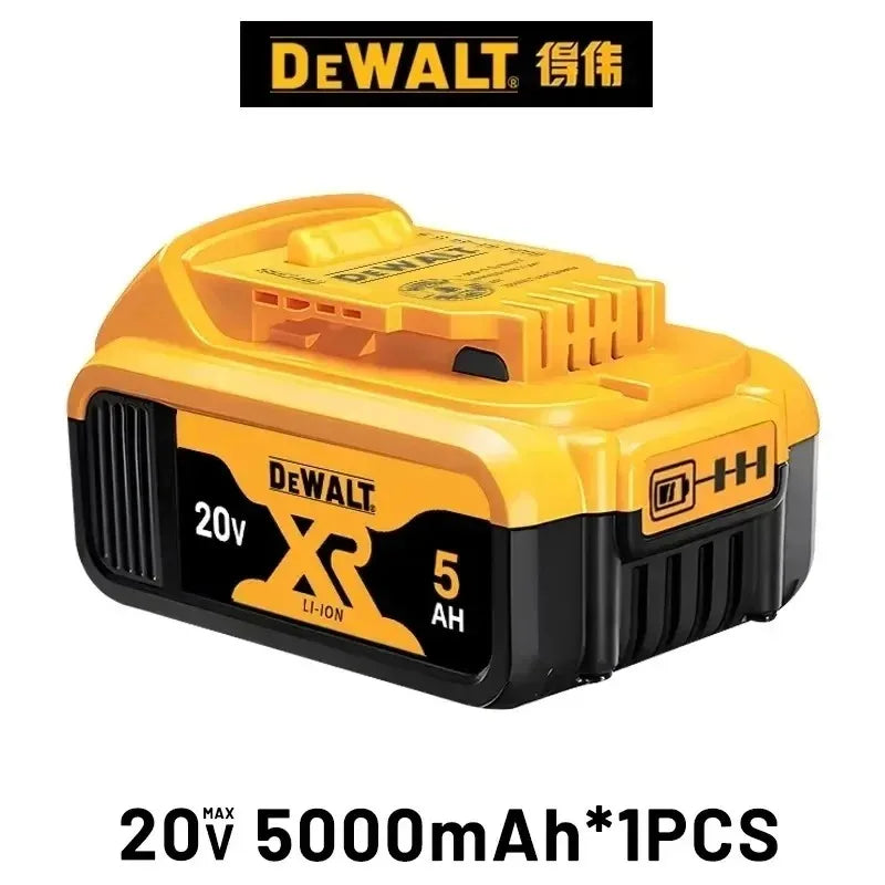 100% Original DeWALT 20V 6000mAh Power Tool Battery DCB206 DCB205 DCB200 DCF887 DCG405 DCD791 DCF922 DCF850 DCD805 Tool Battery