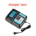 New for Makita 18V 6000/12000mAh Rechargeable Power Tools Battery with LED Li-ion Replacement LXT BL1860B BL1860 BL1850+Charger