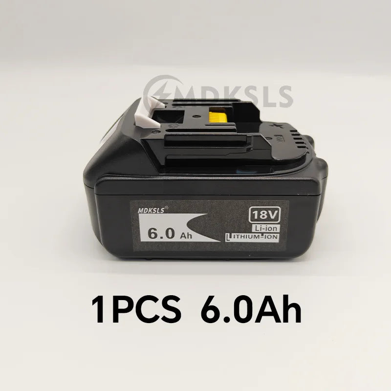 2026 NEW for Makita 18V 6/12Ah Rechargeable Power Tools Battery with LED Li-ion Replacement LXT BL1860B BL1860 BL1850+3A Charger