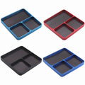 Magnetic 3-grid Parts Storage And Maintenance Tool Tray 98x9