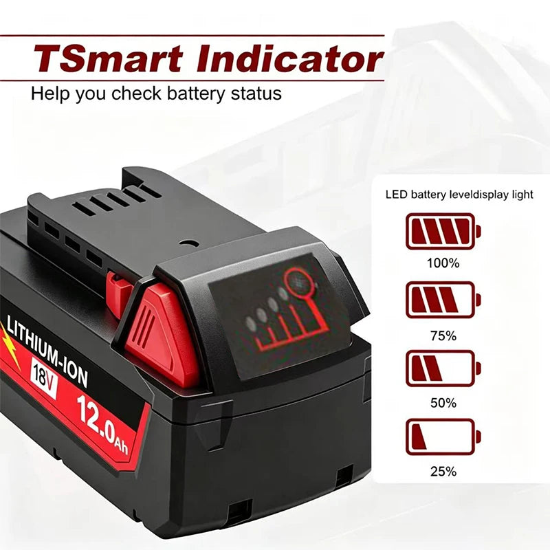 For Milwaukee M18 Power Tool Battery Charger BR XC 18V Milwa