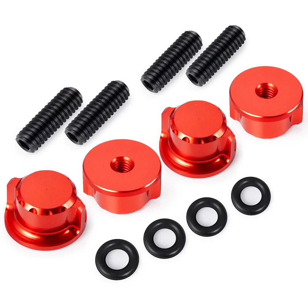 TRINOOD Alu Alloy Front Rear Shock Mount Steering Blocks Linkage Adapter for T-raxxas Slash 1/10 2Wd Short Course Truck Parts