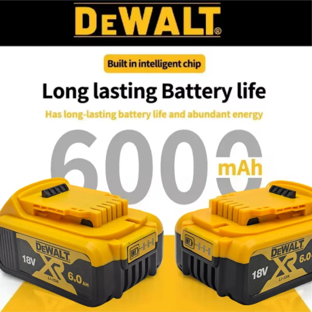 Dewalt 18V 6Ah Battery Compatible with DCB182 DCB200 DCB606 