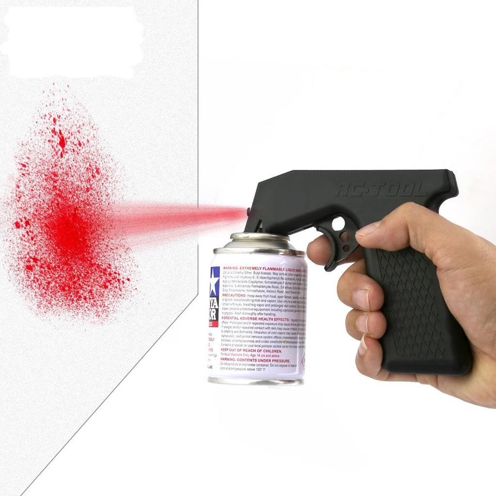 Tamiya Paint Spray Bottle Adapter Aerosol Spray Handle Full 