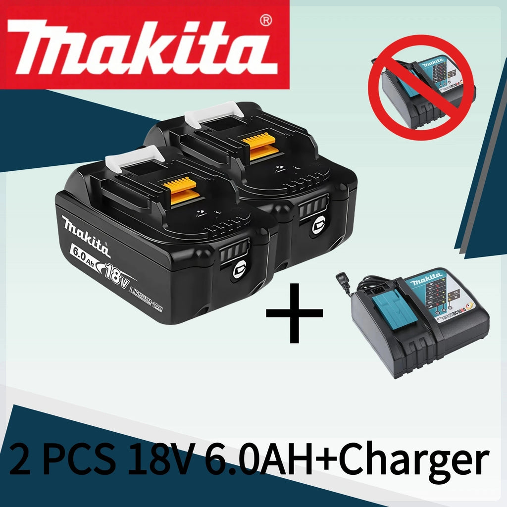 2026 Makita 18vBattery With Charger Rechargeable Lithium Ion