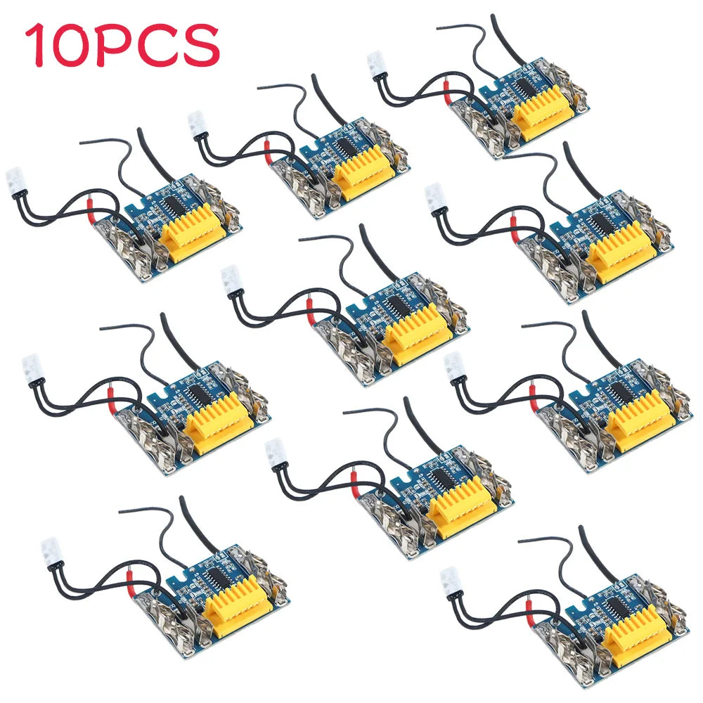 10PCS 18V Battery Chip PCB Board Replacement for Makita BL1830 BL1840 BL1850 BL1860 Power Tool Battery Charging Protection Board