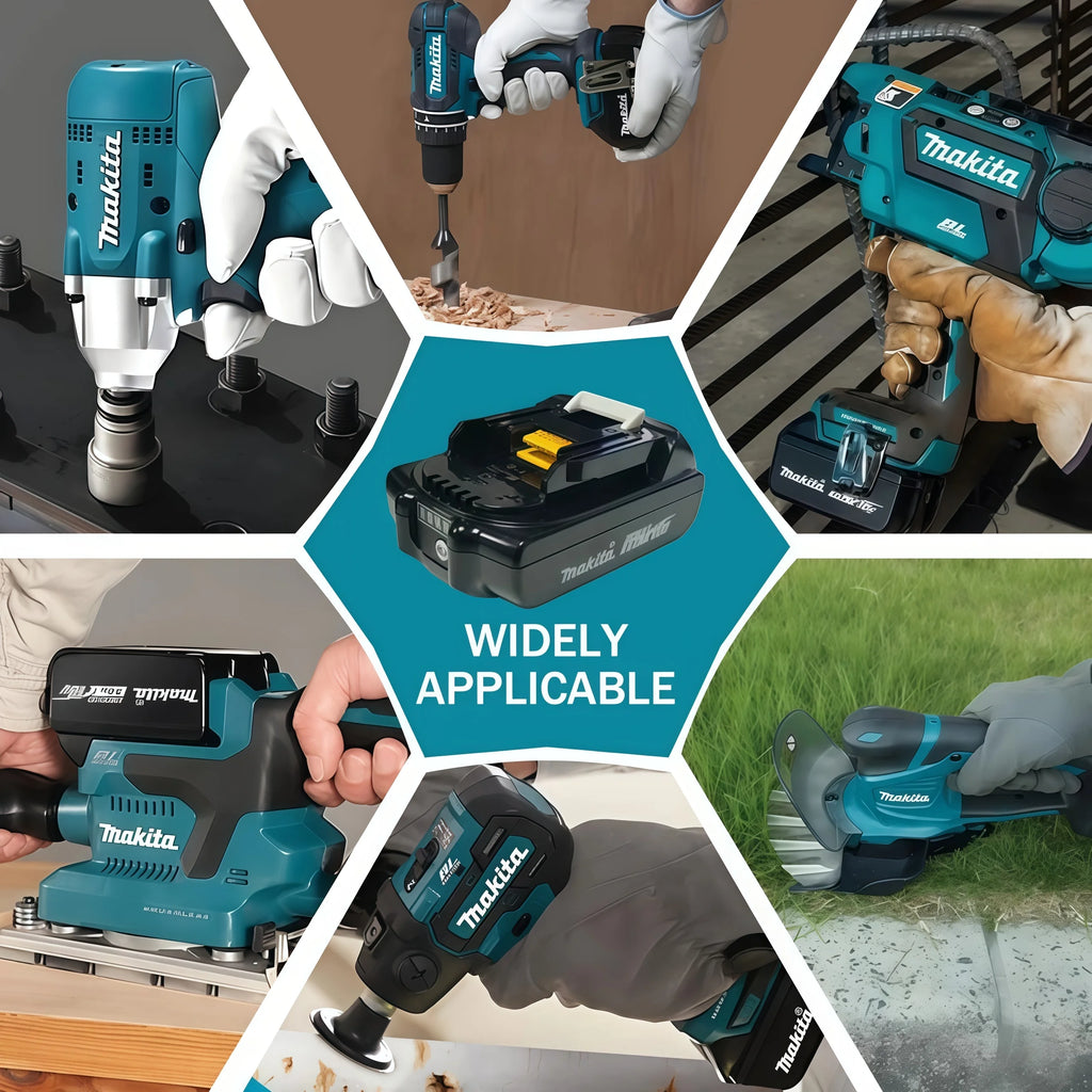 Genuine Makita BL1830 18V 3.0Ah Battery + DC18RC Charger Set
