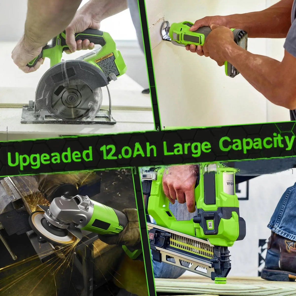 new RYOBI 18V 12.0Ah-15C l-ion high-performance battery suit