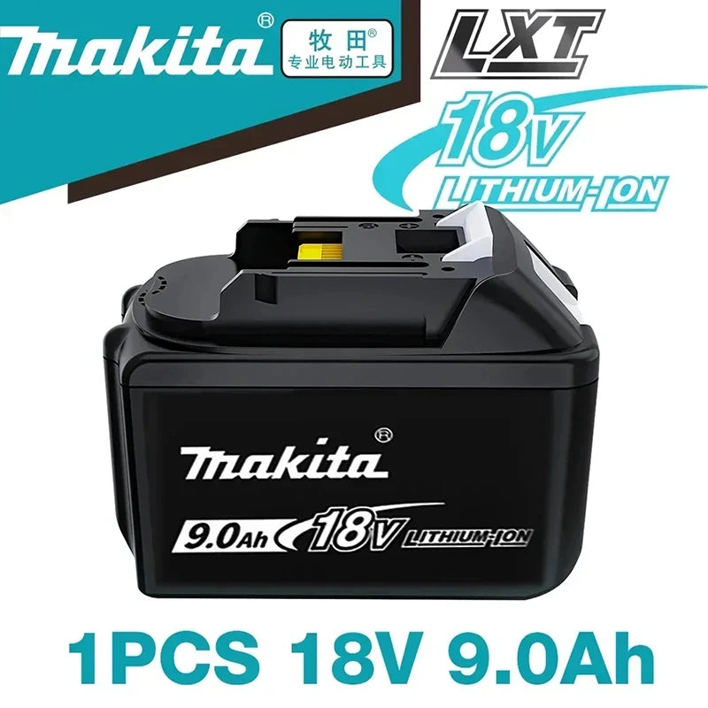 Makita Battery 9.0Ah 18V LXT Lithium-Ion BL1860B DDF487 BL18