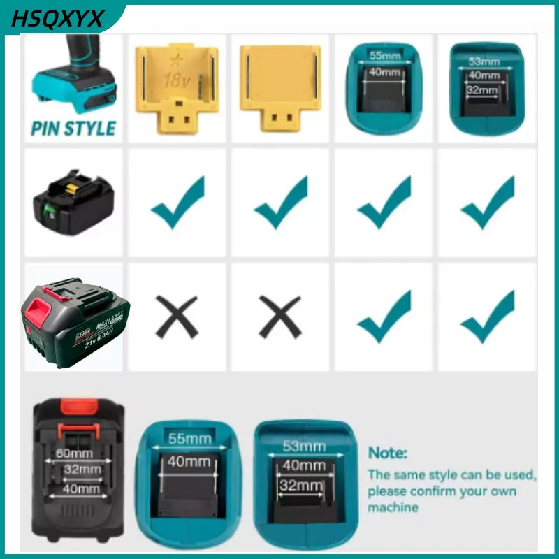 21v rechargeable lithium battery for Makita 21V Cordless Ele