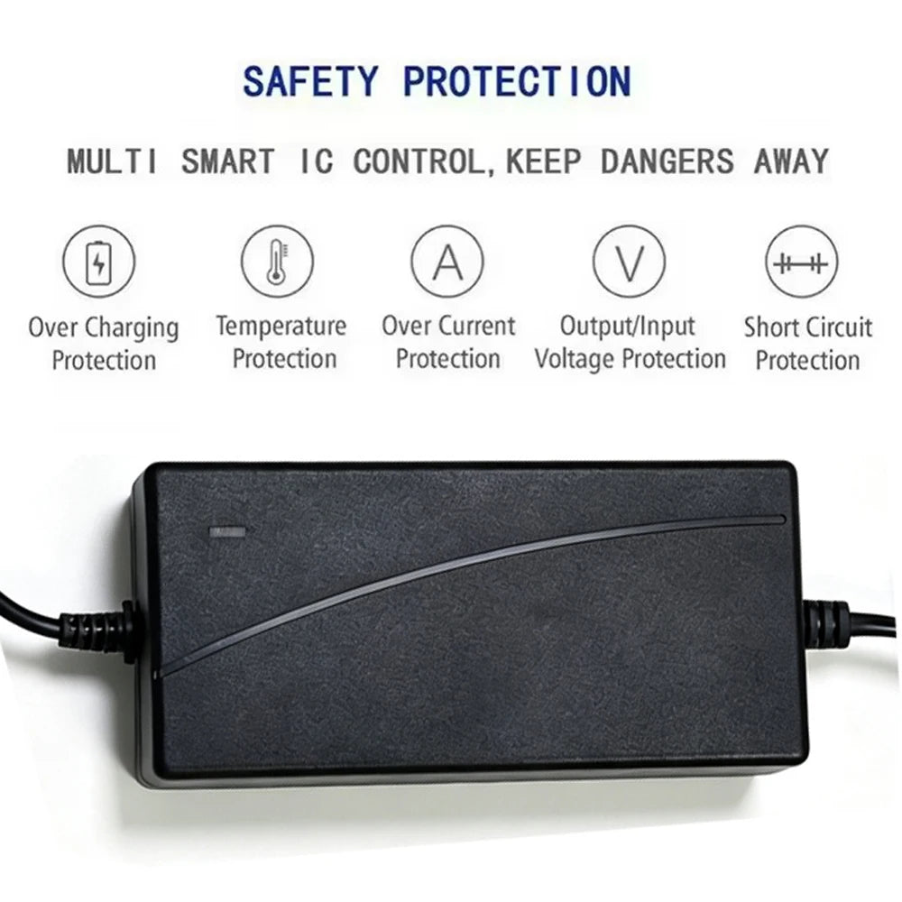 12.6V 16.8V 21V 2A Lithium-ion Battery Charger For Electric 