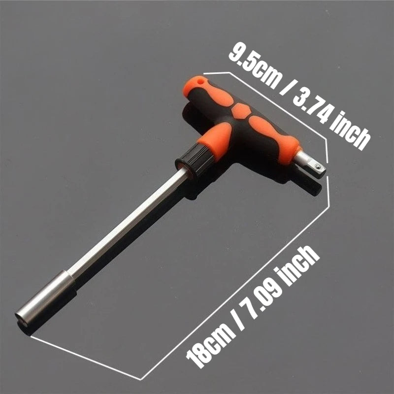 Multifunctional Screwdriver and Socket Set T-shape Handle To