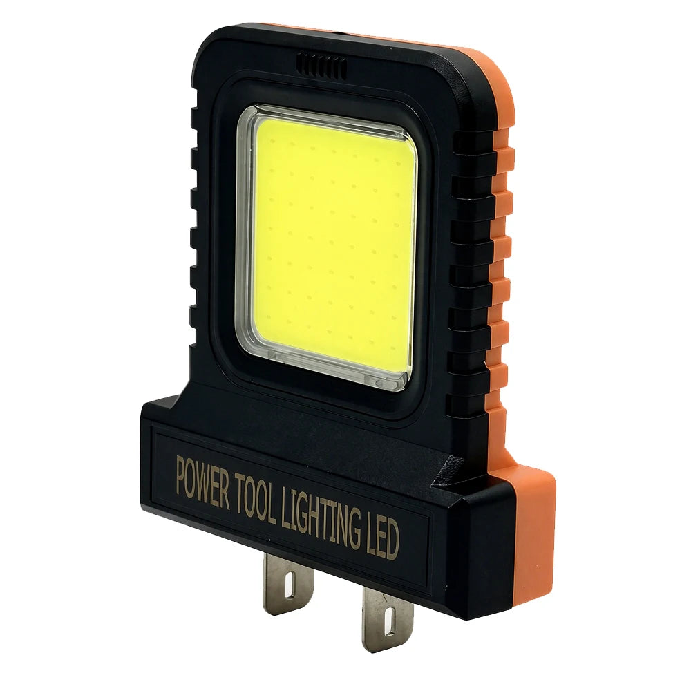 NEW LED Work Light for Makita for Milwaukee for Dewalt for Bosch for Dayi 18V-21V Li-ion Battery Power Tool Accessories