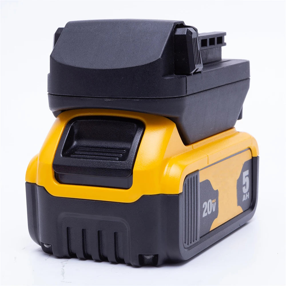 Battery Converter Adapter for DeWalt 18V Li-ion to for Milwa