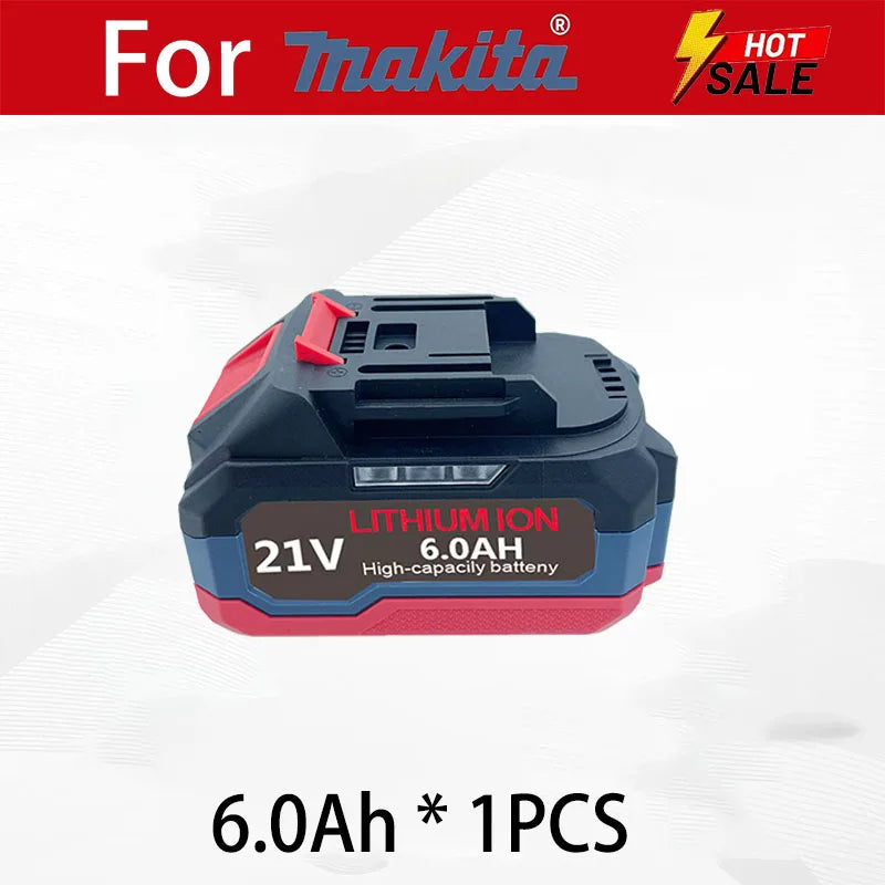 For Makita 18V21V 6.0Ah9.0Ah 12.0Ah Battery Power Tools Li-ion Replacement LXT BL1850 BL1860 DDF487 for 18V Screwdriver with BMS