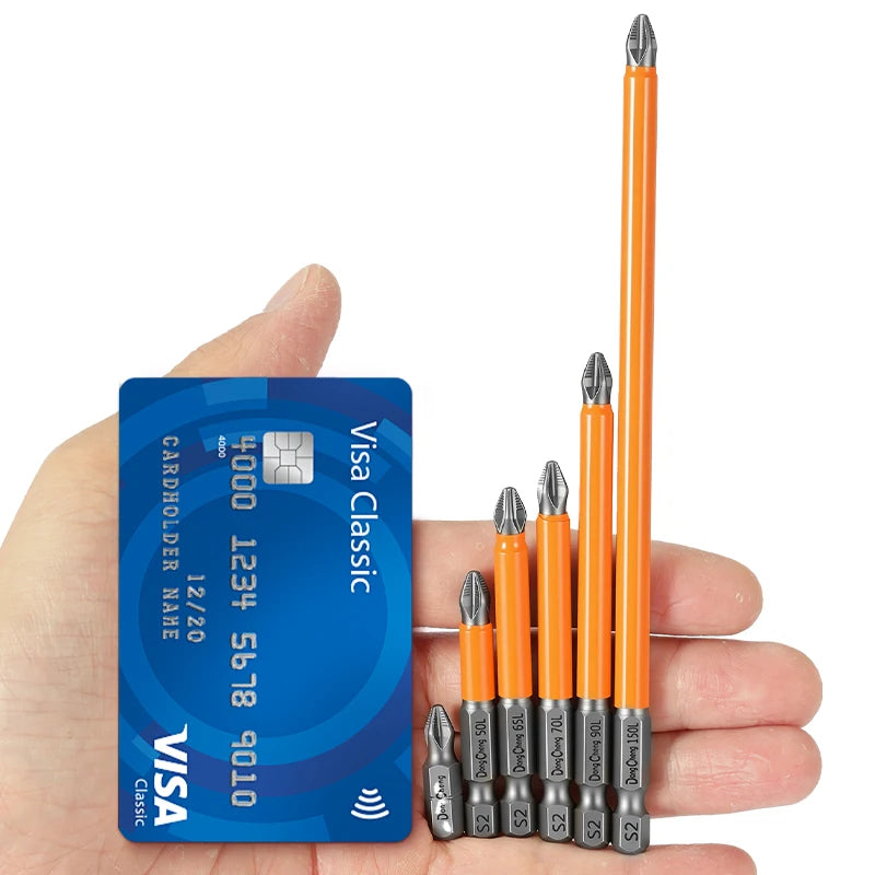 Anti Slip Bits Magnetic Screwdriver Bit Set S2 Alloy Steel I