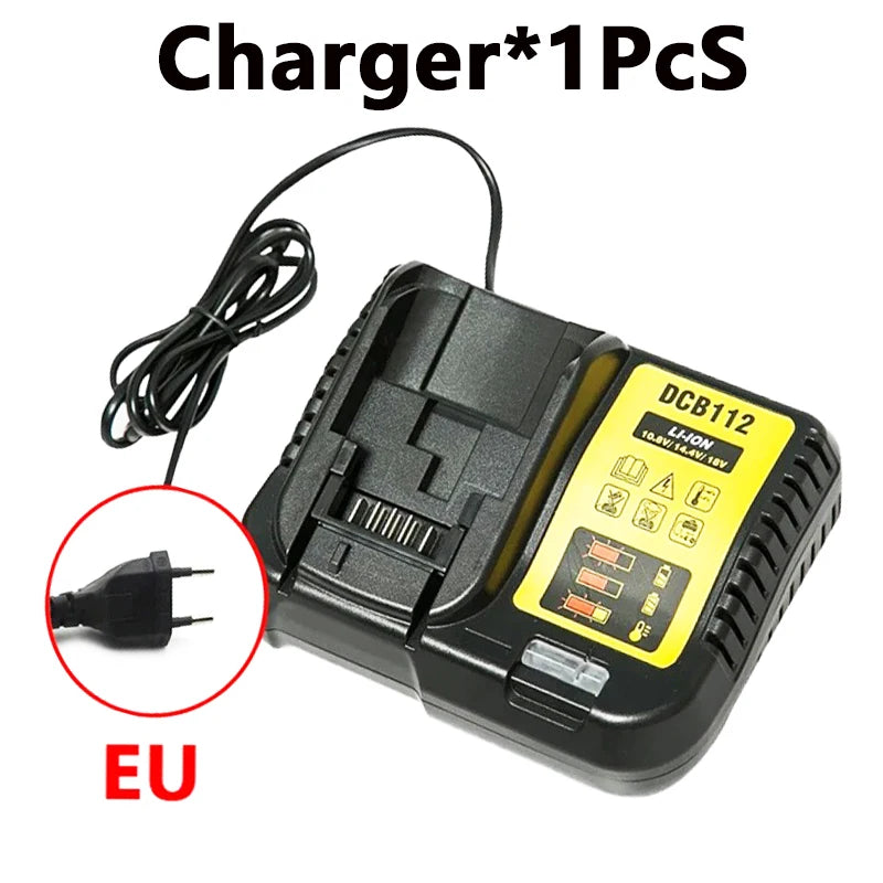 New High-Power for DEWALT 20V/60V Battery DCB200 DCB205 DCB206 Power Tool 18V Battery 3AH 8AH 12AH 18AH Batteries DCD805
