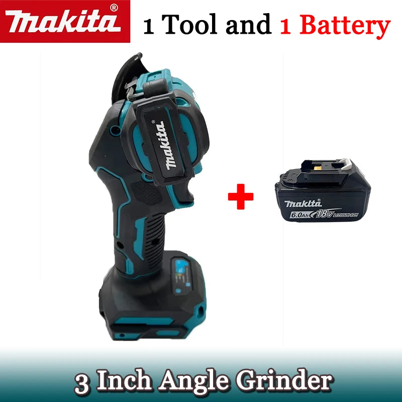 Makita 3 Inch New Mini Angle Grinder Cordless 3 Inch Electirc CUT OFF Tool Cutting Circular Saw Power Tool for 18V Battery