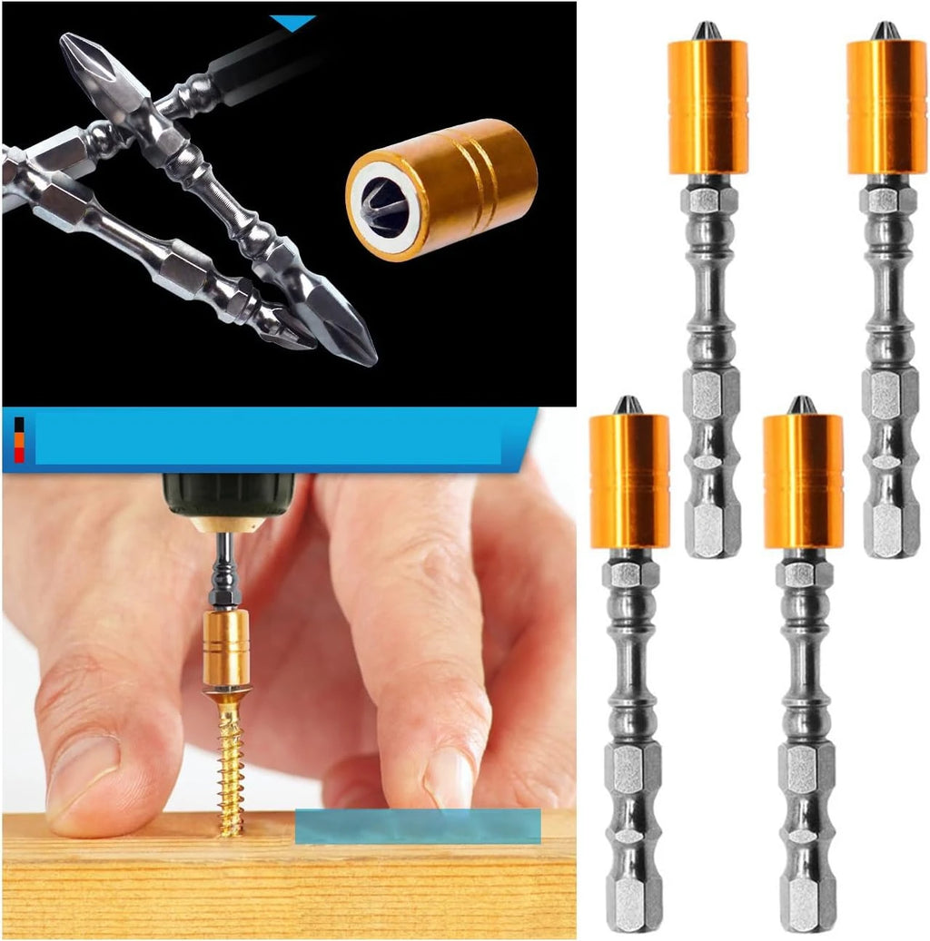 2Pcs/Set Strong Magnetic Screwdriver Bit Set 65mm Phillips E