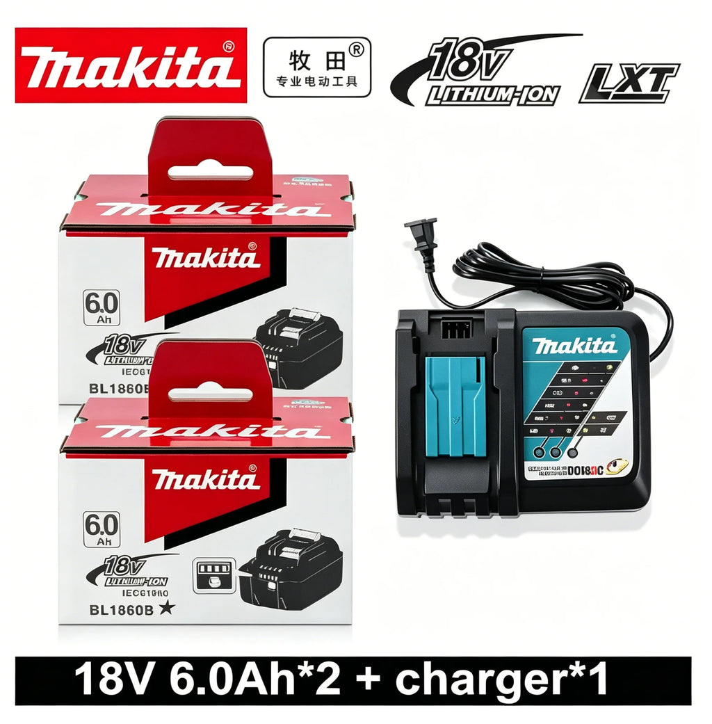 Original Makita18V Battery Compatible Makita 18V Power Tool DDF487 DGA404 DTW700 DTD173 Lithium-Ion Battery Replacement