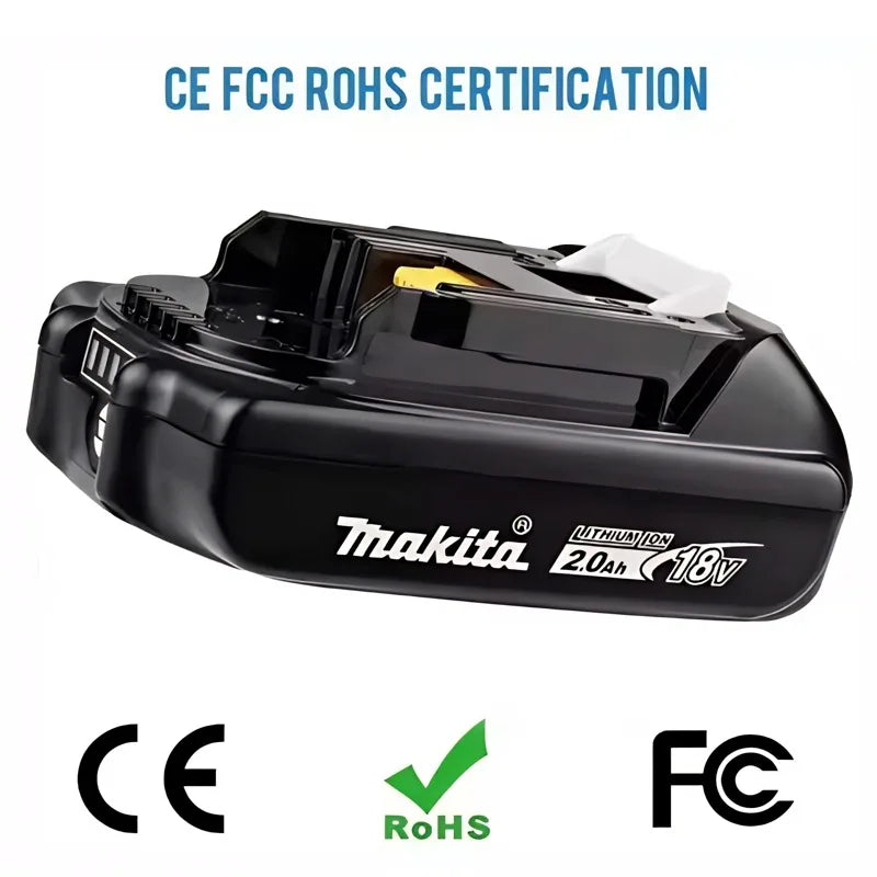 New Original Makita 18v 2Ah Li-Ion Battery BL1820B for Makit