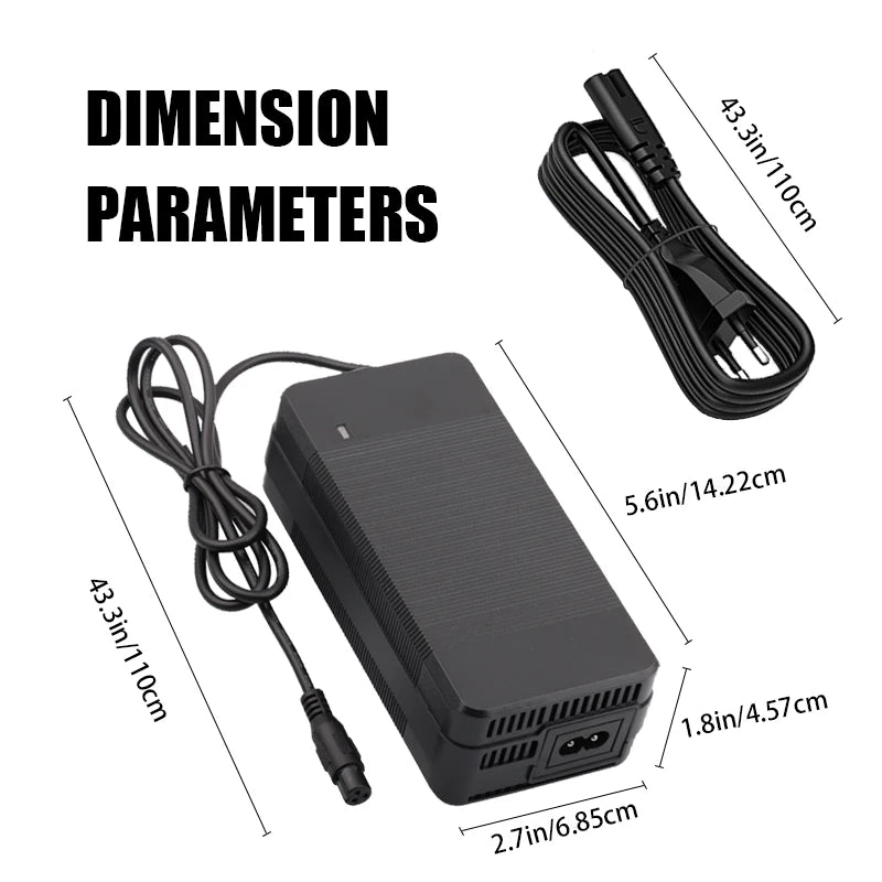 29.4V 5A Lithium Battery Charger 7S 24V 5A Li-ion Battery Pa