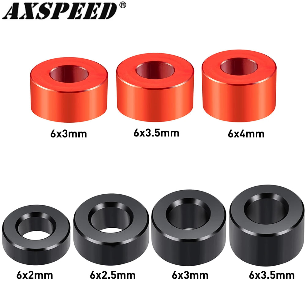 AXSPEED 10Pcs M3 Screw Spacer Set Screws Flat Gasket Washer 