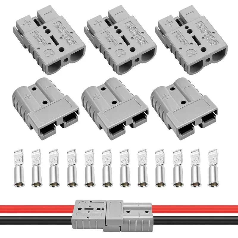 For Solar RV Car Equipment 50A Anderson Style Plug DC Connec