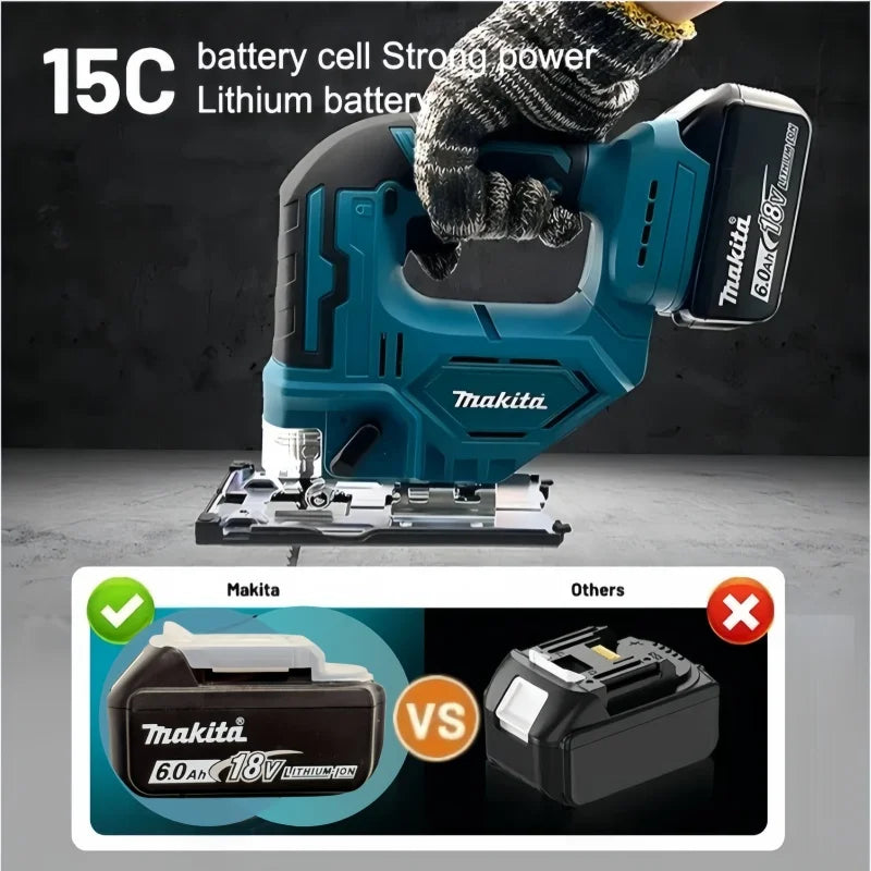 6Ah 100% Original Makita 18V Battery BL1860B Rechargeable Li