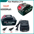 21v rechargeable lithium battery for Makita 21V Cordless Ele