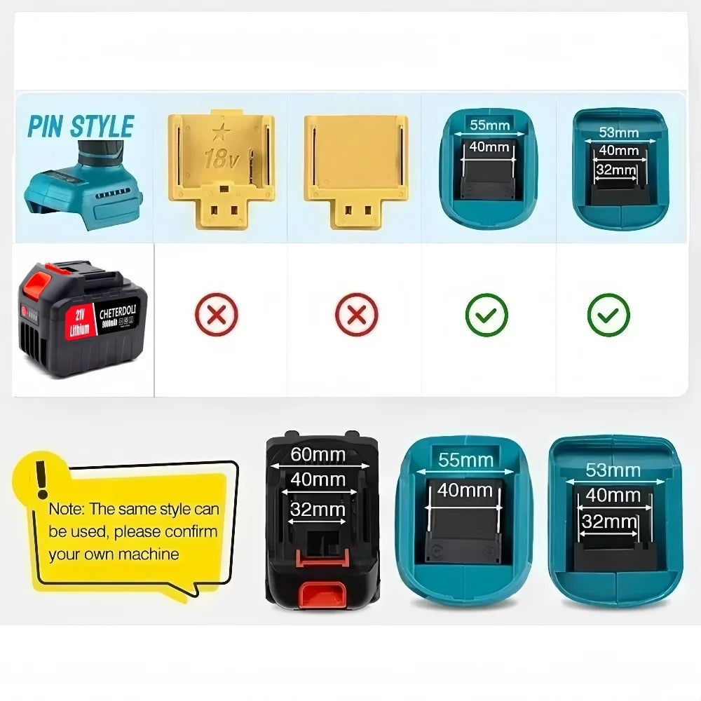 for Makita 21V 9.0Ah Smart Battery 5S3P Li-ion Pack 2H Fast 