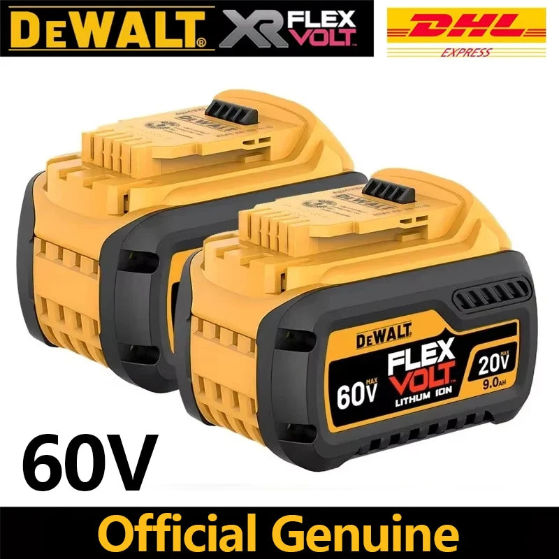 Genuine Dewalt Battery 20V/60V 2Ah 5Ah 6Ah 9Ah Rechargeable 