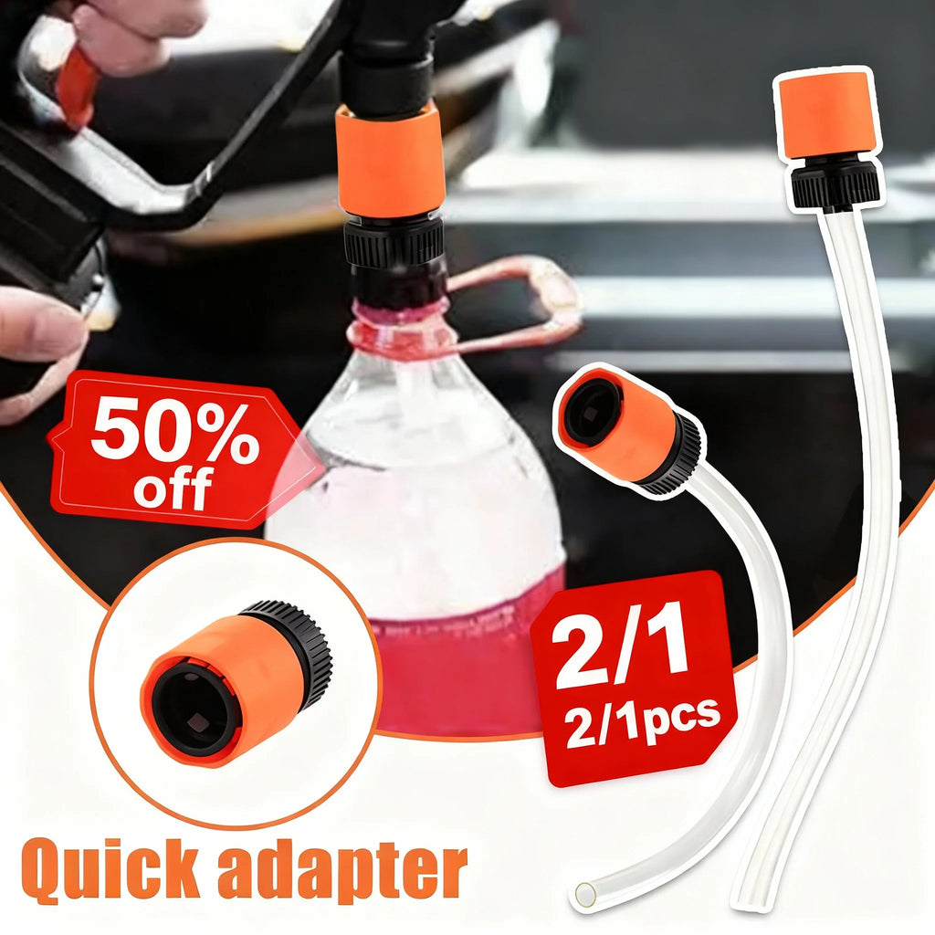 2/1pc Adapter For Lithium Battery Washer Gun With Coke Bottl